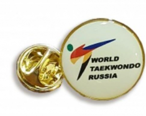 Значок World Taekwondo Russia
