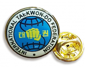 Значок International taekwondo federation