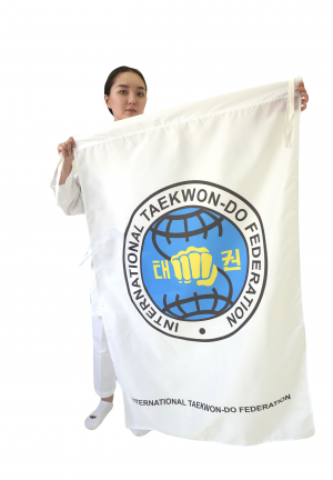 Флаг International Taekwon-do Federation