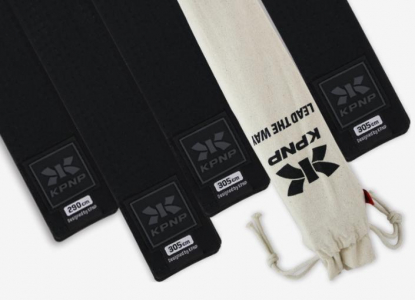 Пояс черный без надписи Authentic Black Bеlt KPNP