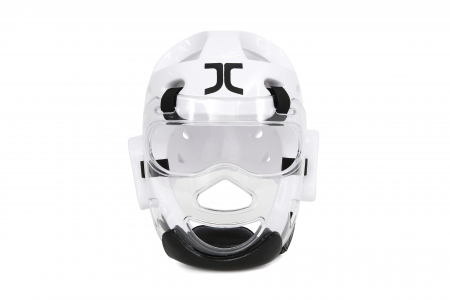 Защита головы с маской JC New Head Protector with Face Mask– White  