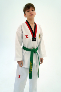 Форма для тхэквондо JC Basic Uniform WT Approved Patriot Club