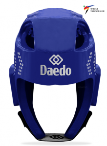 Электронный защитный шлем Daedo Gen3 синий