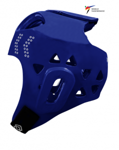 Электронный защитный шлем Daedo Gen3 синий