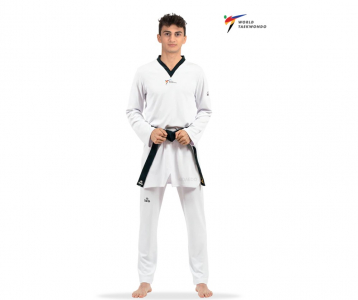 Форма для тхэквондо WT Style Black Neck DAEDO